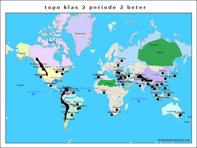 Topografie Topo Klas 2 Periode 2 Beter Topomania Net