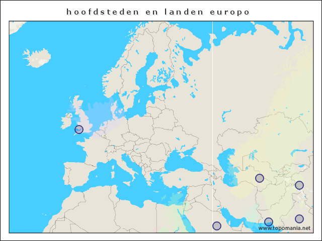 hoofdsteden-en-landen-europo
