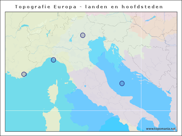 topografie-europa-landen-en-hoofdsteden