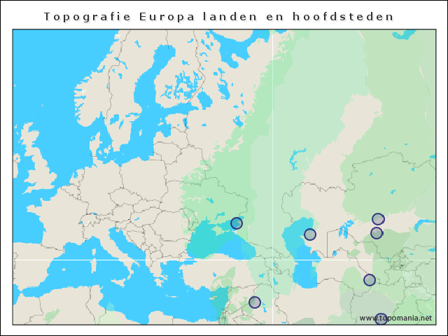 topografie-europa-landen-en-hoofdsteden