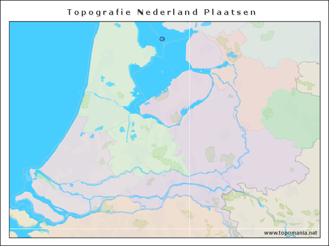 topografie-nederland-plaatsen