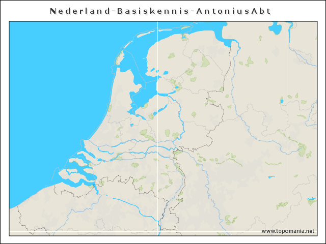 nederland-provincies-hoofdsteden-wateren