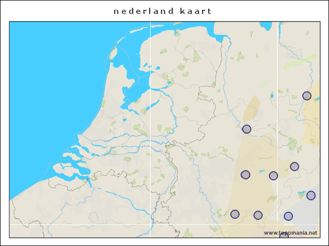 nederland-kaart