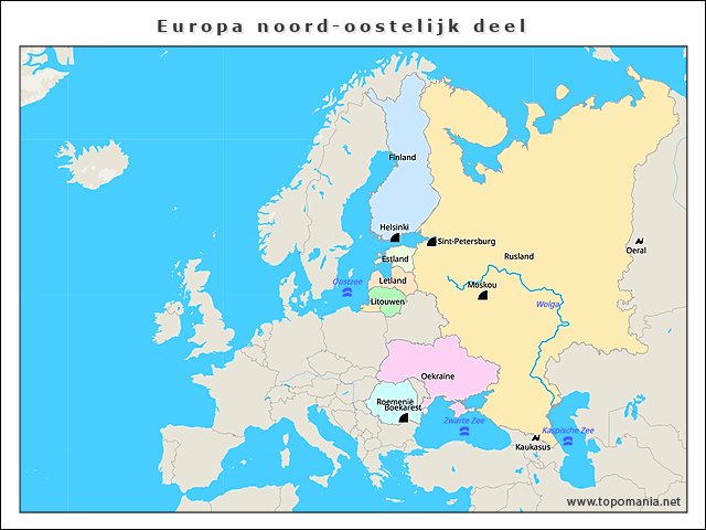 europa-noord-oostelijk-deel
