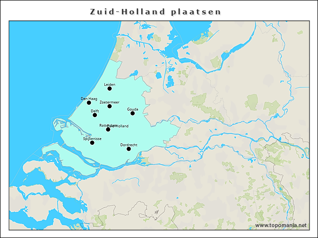 zuid-holland-plaatsen