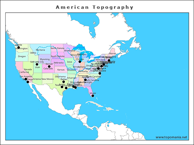 american-topography