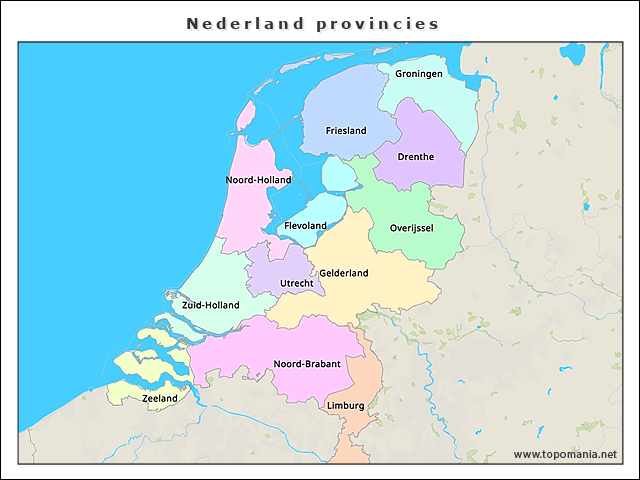 nederland-provincies