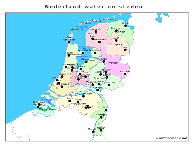 nederland-water-en-steden