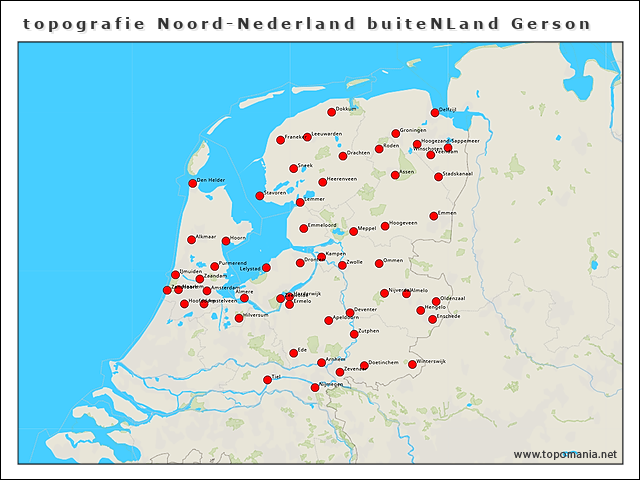 topografie-noord-nederland-buitenland-gerson