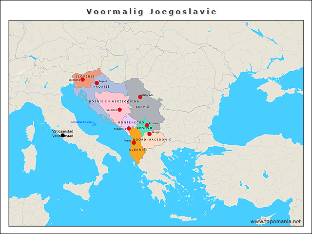 voormalig-joegoslavie-en-vaticaanstad