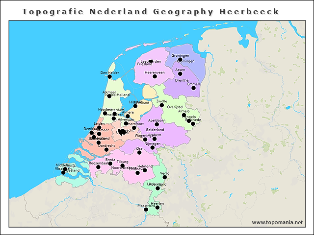 topografie-nederland-geography-heerbeeck