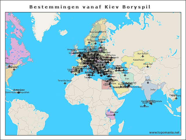 bestemmingen-vanaf-kiev-boryspil