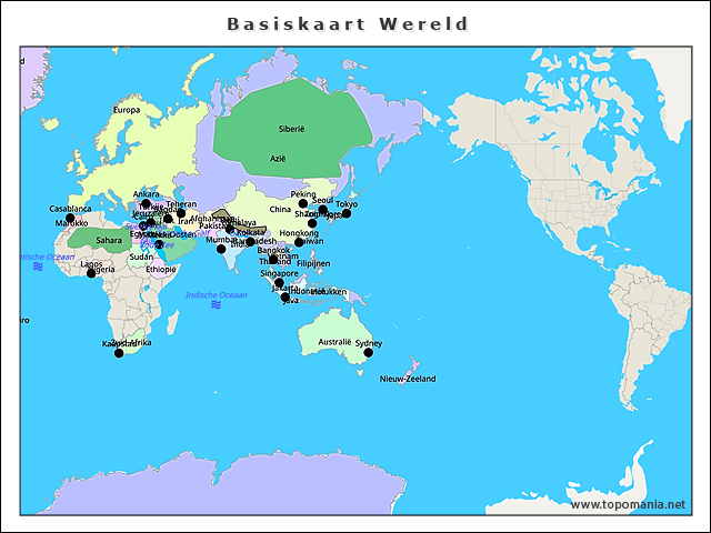 basiskaart-wereld