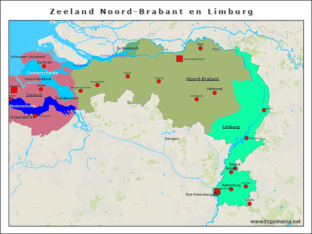 zeeland-noord-brabant-en-limburg