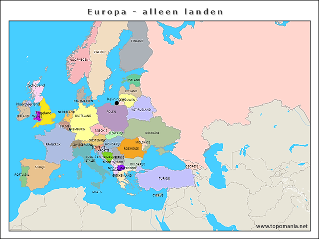 europa-alleen-landen