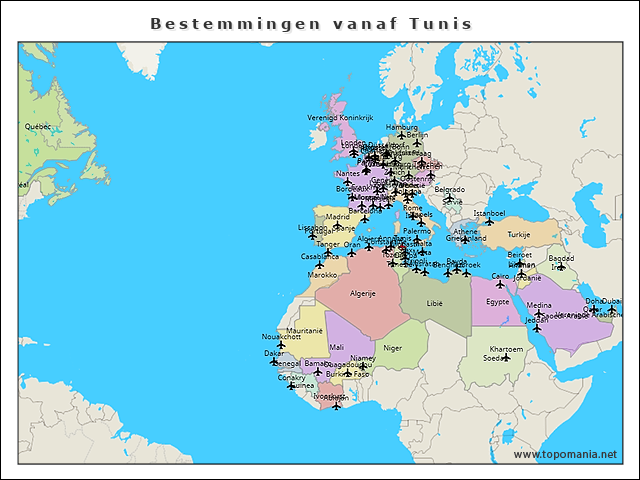 bestemmingen-vanaf-tunis