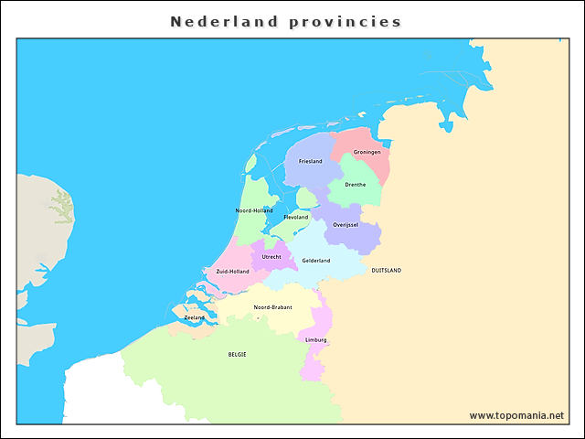 nederland-provincies