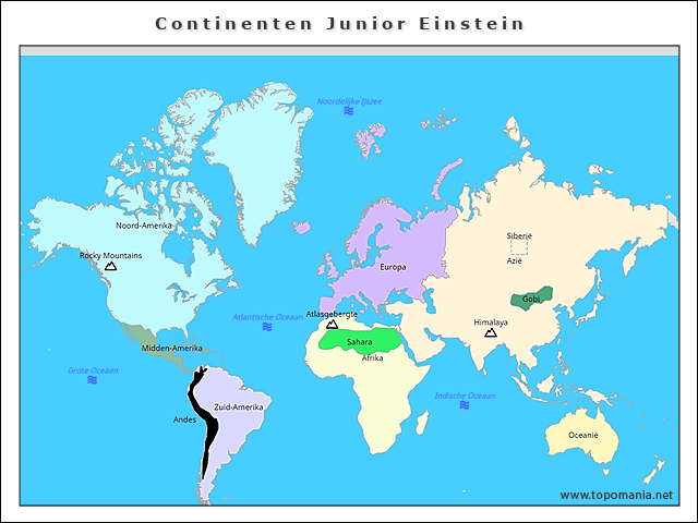 continenten-junior-einstein