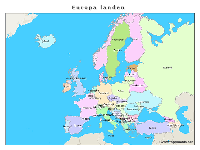 europa-landen