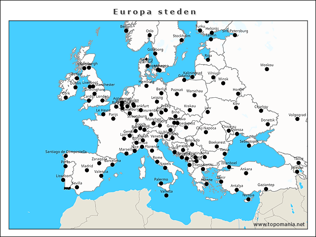 europa-steden
