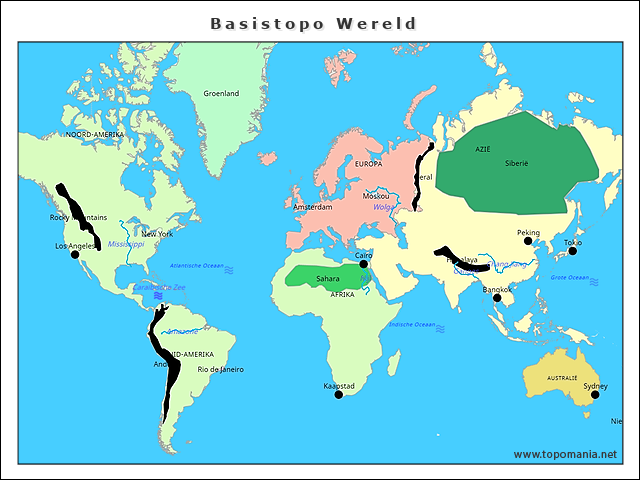 basistopo-wereld