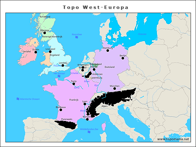 topo-west-europa