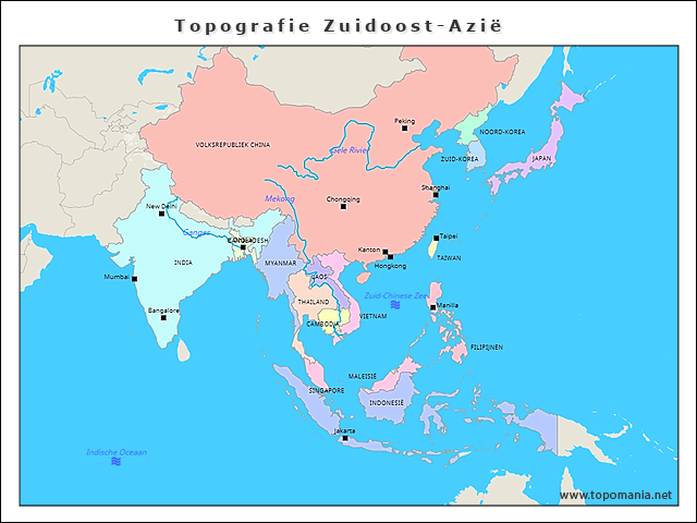 topografie-zuidoost-azie