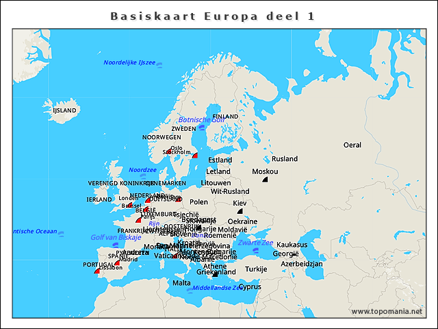 basiskaart-europa-deel-1