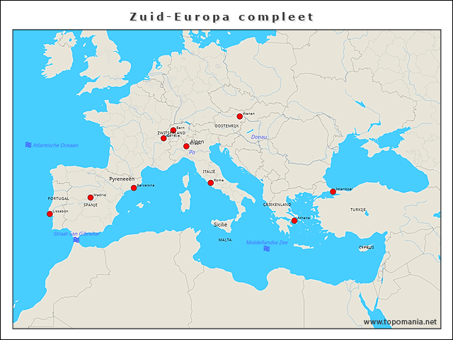 zuid-europa-compleet