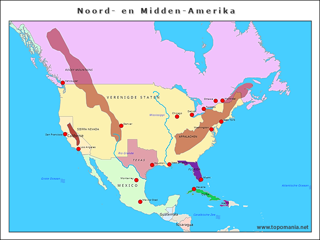 noord-en-midden-amerika