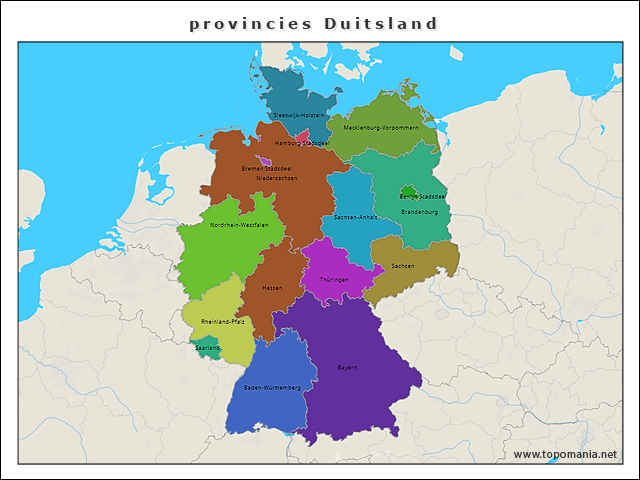 provincies-duitsland