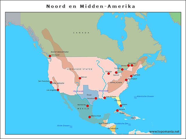 noord-en-midden-amerika