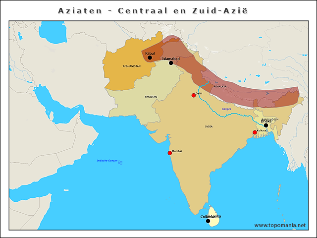 aziaten-centraal-en-zuid-azie