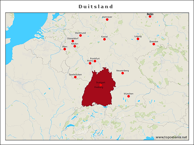 duitsland-hoofdsteden