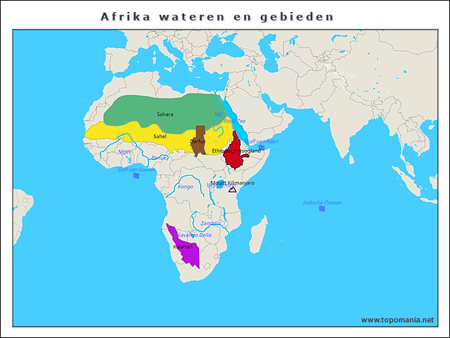 afrika-wateren-en-gebieden