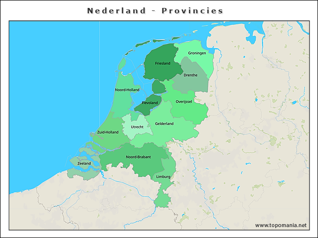 nederland-provincies