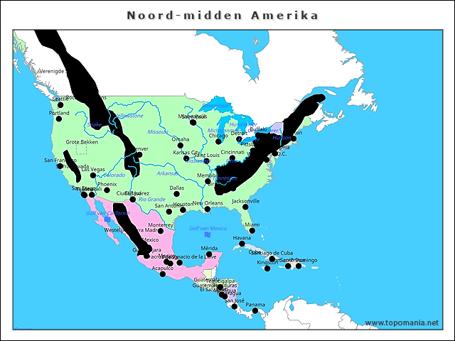 noord-midden-amerika