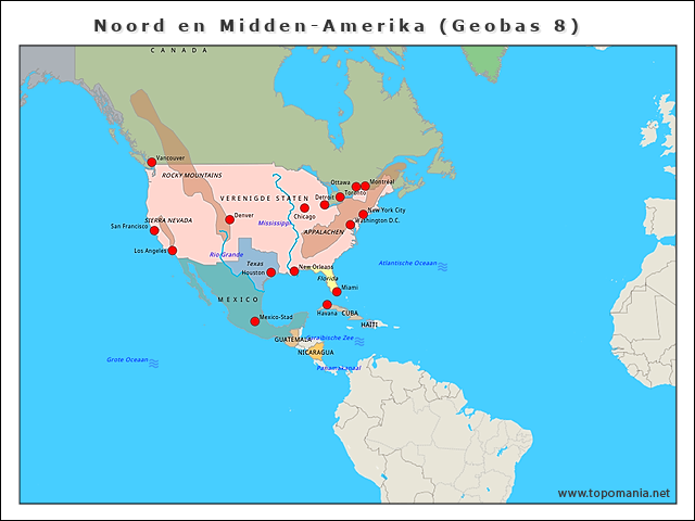 noord-en-midden-amerika-leerjaar-8