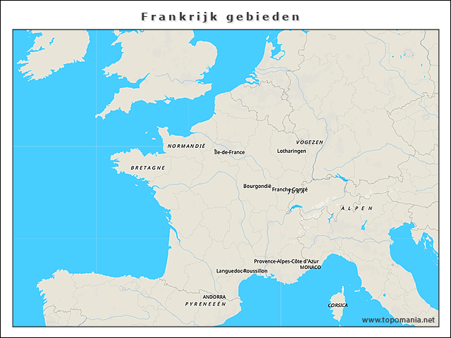 frankrijk-gebieden