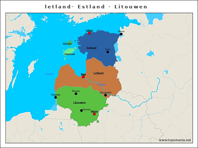 letland-estland-litouwen