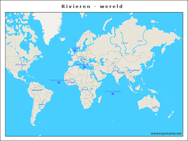 rivieren-wereld