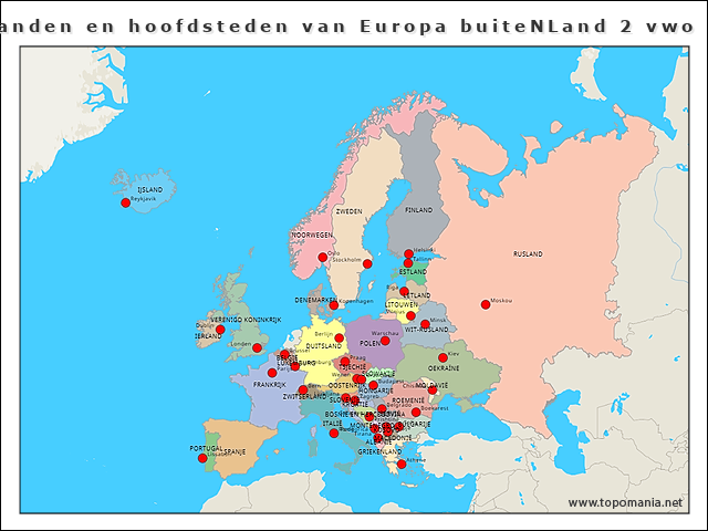 landen-en-hoofdsteden-van-europa-buitenland-2-vwo