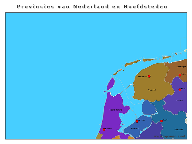 provincies-van-nederland-en-hoofdsteden