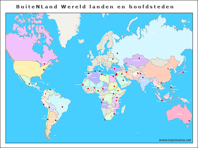 buitenland-wereld-landen-en-hoofdsteden