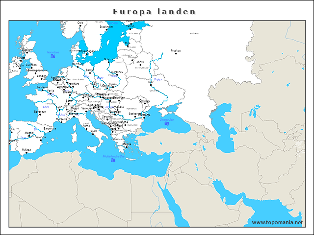 europa-landen-landen-hoofdsteden-en-overige-steden