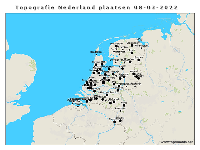 geografie-nederland-plaatsen