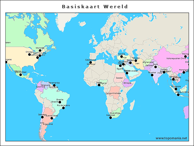 basiskaart-wereld