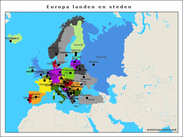 europa-landen-en-steden