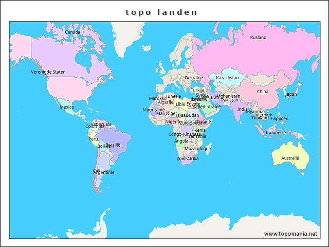 topo-landen