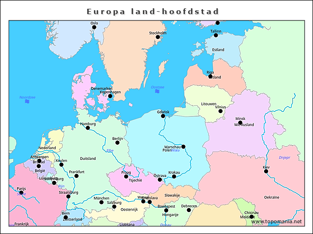 europa-land-hoofdstad